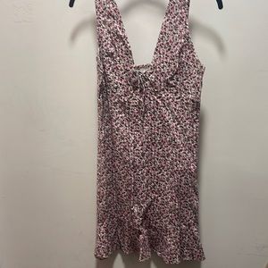 Floral mini dress